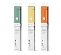 Cricut Iron-On (12 in x 24 in) Eucalyptus, Butter Yellow, Orange Spice