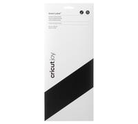 Cricut Joy Smart Label Writeable Vinyl Removable | Black | 33cm (13") | 4 x Self Adhesive Sheets | for use with, 2010002