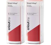 Cricut Joy Smart Vinyl - Permanent, Red (Pack of 2)