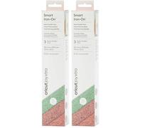 Cricut Joy Xtra™ Prismatic Glitter Smart Iron-On™, Sea Sparkle Sampler (3 ct) (Pack of 2)