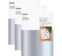 Cricut Joy Xtra™ Heat Transfer Vinyl Roll - 30 Sheets Per Pack - Silver, Silver