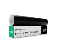 Cricut Smart Vinyl - Permanent, Black, 9.5 in x 6 ft Bulk (1)