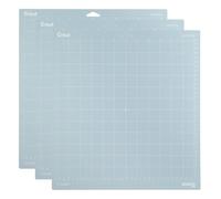 Cricut LightGrip Cutting Mats 12in x 12in, Reusable Cutting Mats for Crafts with Protective Film, Use with Printer Paper, Vellum, Light Cardstock & More for Cricut Explore & Maker (3 Count)