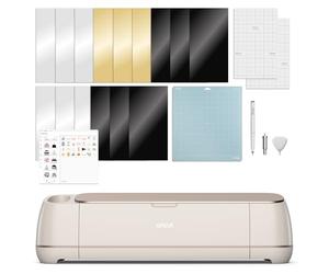 Cricut Maker 4 - Smart Cutting Machine (Seashell) | Digital Content Package - Includes Images in Design Space App