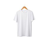 Cricut Men's T-Shirt Blank, Crew Neck, White, M