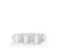 Cricut Blank Mugs White 355ml (12oz) 6 x Infusible Ink Sublimation Mugs for use Mug Press Infusible Ink 2008942