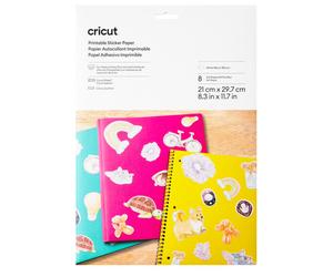 Cricut Printable Sticker Heat transfer vinyl sheet Smooth heat transfer vinyl 8 sheets