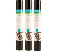 Cricut Removable Non-Smart Heat Transfer Vinyl Roll - 3 Pack - Black, Black