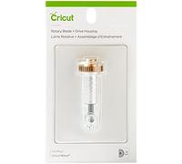 Cricut Rotary Blade + Drive Housing, Hard and Durable Cutting Blade with Drive Housing, Cuts Delicate Papers & Unbacked Fabric for Personalized Projects, Compatible with Cricut Maker Cutting Machine
