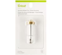 Cricut Scoring Wheel Tip and Drive Housing - Silver/Gold - For Cricut Maker