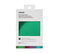 Cricut Sheets (24 ct) Foil Transfer, Jewel Sampler