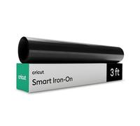 Cricut Smart HTV Heat Transfer Vinyl | 0.9 m | Black | Iron-On HTV Vinyl for Fabric, Ideal for Custom T-Shirts & DIY Projects