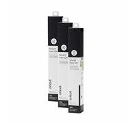 Cricut Smart Iron On, Black, 3-Pack of 3ft Rolls (13"x36") Heat Transfer Vinyl for Maker & Explore Machines- Matless Cutting for Long cuts up to 12ft