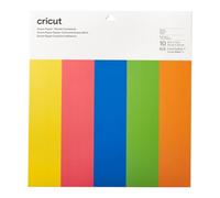 Cricut Smart Paper Sticker Cardstock | 10 Sheets | 33cm x 33cm | Bright Bows