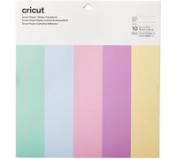 Cricut Smart Paper Sticker Cardstock | 10 Sheets | 33cm x 33cm | Pastels