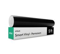 Cricut Smart Vinyl - Permanent, Black, 13 in x 5 ft Bulk (1)