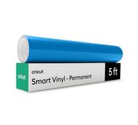 Cricut Smart Permanent Adhesive Vinyl | 30.5 cm × 1.52 m | Blue | Self-Adhesive Vinyl Sheet | Ideal for Customising Mugs, Bottles, Labels, Signs & DIY Crafts