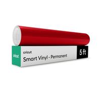Cricut Smart Vinyl - Permanent, Red, 13 in x 5 ft Bulk (1)