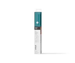 Cricut Smart Permanent Vinyl, Aqua, 33cm x 91.4cm, Self-Adhesive Vinyl Sheet | Ideal for Customising Mugs, Bottles, Labels, Signs & DIY Crafts, for All Cutting Machines