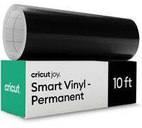 Cricut Smart Vinyl - Permanent, Black, 5.5 in x 10 ft Bulk (1)
