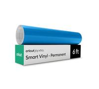 Cricut Smart Vinyl - Permanent, Ocean Blue, 9.5 in x 6 ft Bulk (1)