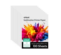 Cricut Sublimation Paper - 100 Sheets (8.5" x 11") - Letter Size - Compatible with Inkjet Printer (120gsm)