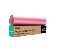 Cricut Value Glitter Iron-on - Pink - 10 in x 8 ft (1)