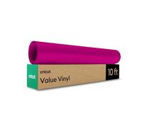 Cricut Value Vinyl | 30.5 cm x 3 m (12" x 10 ft) | Self Adhesive Permanent Vinyl for All Cricut Cutting Machines | Magenta