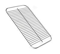 Criditpid 80631 Stainless Steel Grill Grate for Weber Go-Anywhere Charcoal and Gas Grills, 16 x 10 inch Grill Cooking Grate Grid Replacement Parts for Weber 70211, 3634, 67195