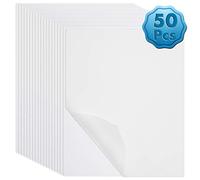 Cridoz Vellum Paper, 50 Sheets Translucent Clear Paper, 8.5 x 11 Inches for Printing, Sketching, Tracing, Drawing, Animation, Wedding Invitations
