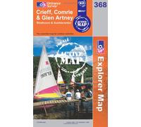 Crieff, Comrie and Glen Artney: No. 368 (OS Explorer Map Active)