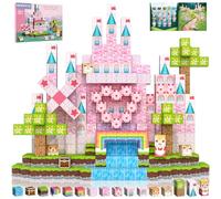 Crifeton Magnetic Blocks 100 PCS 0.8In Building Blocks, 3+ STEM Montessori Sensory Toys, Magnetic Cube for for 3 4 5 6 7 8 9 10 11 12 8-12 Years Old Boys & Girls Birthday Gifts