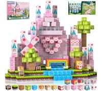 Crifeton Magnetic Blocks 100 PCS 0.8In Building Blocks, 3+ STEM Montessori Sensory Toys, Magnetic Cube for for 3 4 5 6 7 8 9 10 11 12 8-12 Years Old Boys & Girls Birthday Gifts