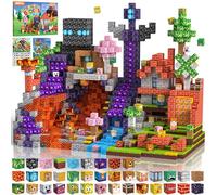 Crifeton Magnetic Blocks 150 PCS Magnetic Building Blocks, 3+ STEM Montessori Sensory Toys, Magnetic Cube for for 3 4 5 6 7 8 9 10 11 12 8-12 Years Old Boys & Girls Birthday Gifts