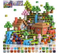 Crifeton Magnetic Blocks 220 PCS Magnetic Building Blocks, 3+ STEM Montessori Sensory Toys, Cube for for 3 4 5 6 7 8 9 10 11 12 8-12 Years Old Boys & Girls Birthday Gifts