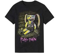 CRIFFIN Hugu Alexa Bliss Lilly Play Pain T-Shirt Tshirts for Mens Black XXL