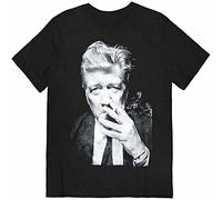 CRIFFIN Stunning David Lynch 100% Cotton Short Sleevet-Shirt Black L