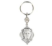 crigema - Metal Keyring - 4 cm high, Don Bosco And Madonna Help of Christians, S