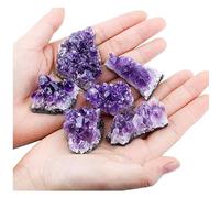 CRIGEMA Natural Raw Stone for Reiki Meditation Healing (AMETHYST DRUSA 2-3 CM)
