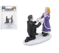 Crillys Proposing Couple Collectible Miniature Village Ornaments Figures Build Your Own Christmas Scene