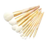 CRILSTYLEO 10 Pcs Marble Pattern Makeup Brushes Set Makeup Kit Detail Makeup Brush Professional Cosmetics Brush for Women Present