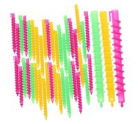 CRILSTYLEO 100pcs Perm Rods Kit for Long Hair Spiral Curling Rods Hair Curlers Rollers Fringe Curler Perm Rollers