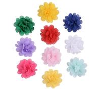 CRILSTYLEO 10pcs Flower Hair Clips for Boy Girl Hair Barrettes for Little Girls Sweet Floral Accessories for Birthdays Parties and Everyday Wear