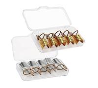 CRILSTYLEO 10pcs Metal Nail Mold Tips Aluminum Nail Extension Crystal Fingernail Mold Tips Accessories