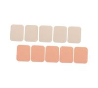CRILSTYLEO 10pcs Square Makeup Puff Makeup Remover Pads for Face Blush Foundation Highlighter Cosmetic Tool