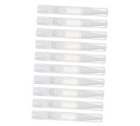 CRILSTYLEO 10pcs Transparent Empty Cuticle Oil Pens for Nail Care Refillable Essential Oil Applicator Tubes Smooth and Durable Manicure Supply for Diy Nail Art
