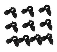 CRILSTYLEO 10pcs Women Hair Ties Bow Scrunchies Rabbit Ear Headband Festival Hair Accessories for Girls