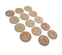 CRILSTYLEO 12pcs Newborn Cards Photo Props for Growth Tracking Wooden Month Markers for Commemorative Photography Shower