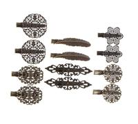 CRILSTYLEO 12pcs Vintage Hair Clips for Women and Girls Retro Barrettes Hair Accessories for Stylish Hairdos Random Styles for Everyday Use