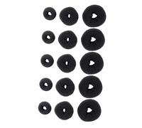CRILSTYLEO 15pcs Hair Donut Bun Maker Set Wedding Prom Date to School Evening Out Styling Tool